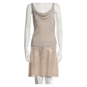 Dione Von Furstenberg Silk Sequin Dress
